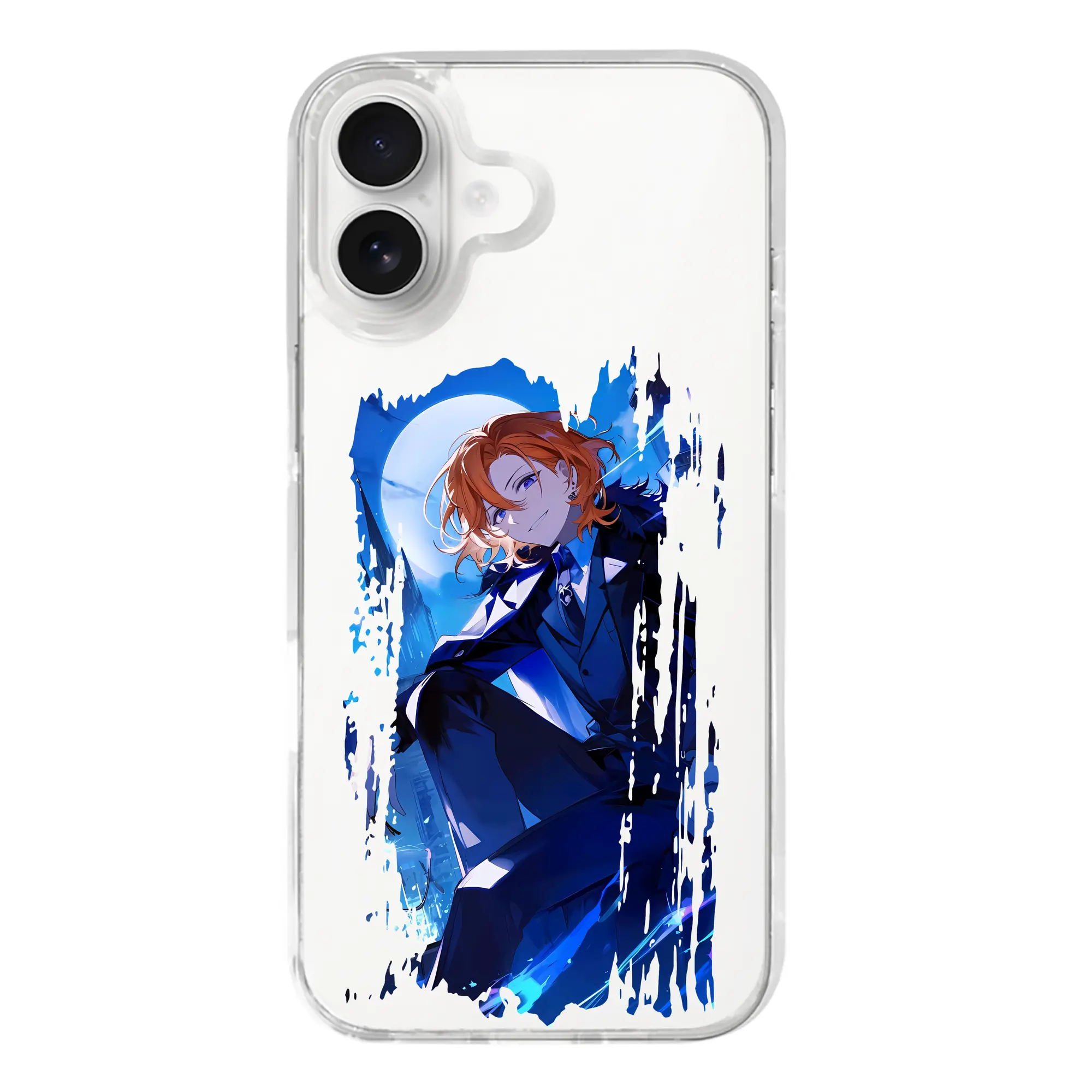 文豪ストレイドッグス グッズ,中原中也 - iPhone 17シリーズ 透明スマホケース – 薄型・耐衝撃・精密フィット保護カバー